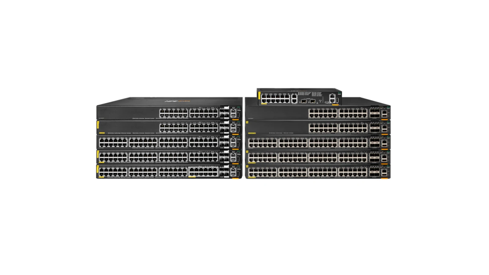 HPE Aruba Networking 6200M and 6200F managed switches, manufacturer product image