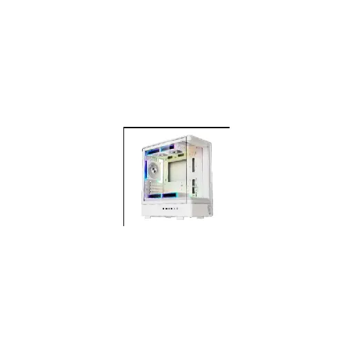 Coolman ASTRA (WHITE) — • INTEGRATED DIGITAL SCREEN DISPLAY • PSU Length: 160mm