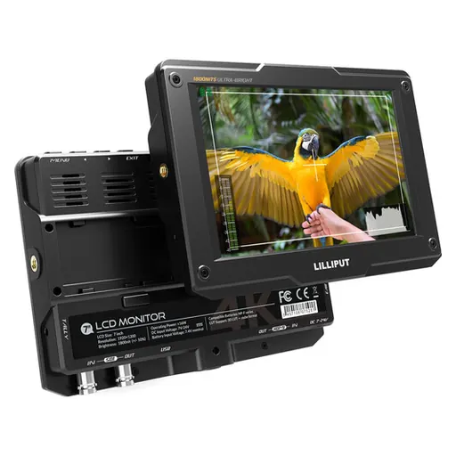 Lilliput H7S 7" 4K HDMI/3G-SDI Ultra-Bright On-Camera Monitor