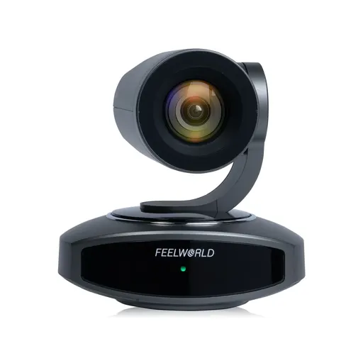 Feelworld 4K10X 4K PTZ Camera 10X Optical Zoom AI Tracking HDMI USB IP Remote Control POE Supported