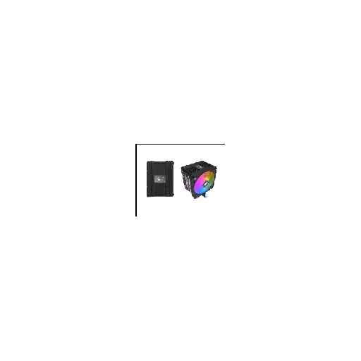 Darkflash M400 PLUS (BLACK) — •Fan's Light: ARGB