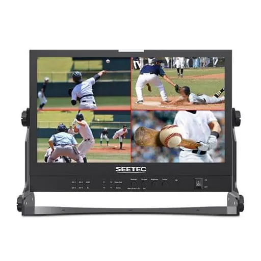 Seetec ATEM156S 15.6 Inch 1920×1080 Production Broadcast Monitor LUT Waveform HDMI 4 SDI In Out