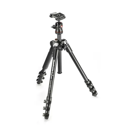 Manfrotto MKBFRA4-BH Befree Aluminum Travel Tripod with Ball Head, Black