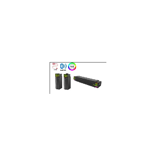 Redragon YORICK (BLACK) RD (GS511) USBCable + 3.5mm jack — •RGB GAMING SPEAKER SOUNDBAR FOR PC