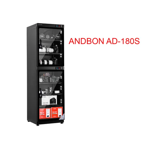 Andbon Electronic Automatic Digital Control Dry Cabinet Storage (180L)