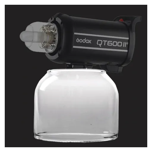 Godox Original Glass Cover Dome Lamp Protector Cap for Godox QT / QS / GT / GS / Quicker Series Studio Photo Strobe