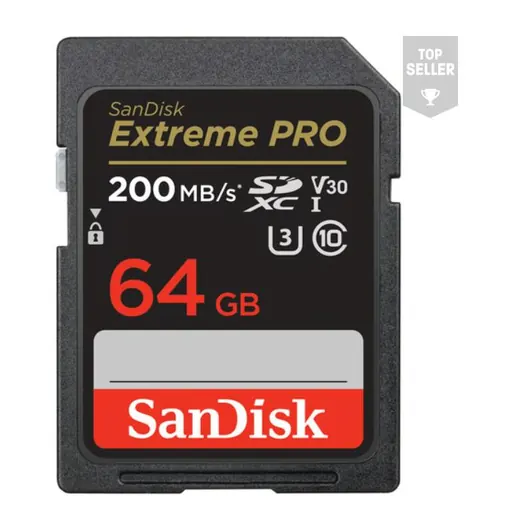 Sandisk 64GB Extreme PRO UHS-I SDXC Memory Card
