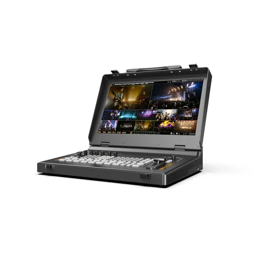 AVMatrix SHARK S8X PLUS NDI 17.3” 8CH SDI/ HDMI PORTABLE VIDEO SWITCHER with NDI