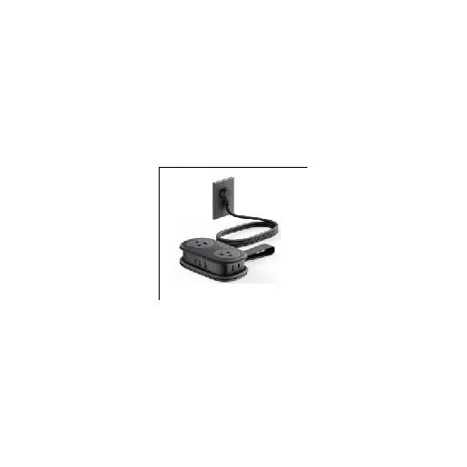 Orico AP3-4A2U1C-PRO-US-BK (Black) — AC Outlet: 4 ×AC