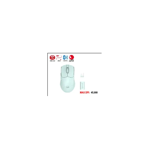 Redragon AXION (BLUE MATTE) RD (M933BM-ULT) — •Adjustable (DPI up to 45,000)