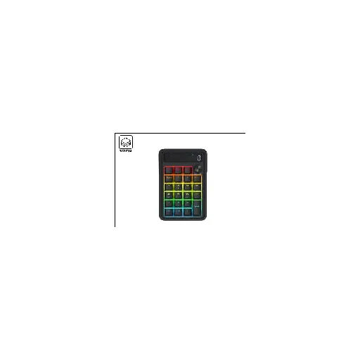 Redragon COVE (BLACK) RD (K733-RGB-WL) 22 KEYS 20% LAYOUT DESIGN — •20% Dual mode (Numpad & Calculator) Layout