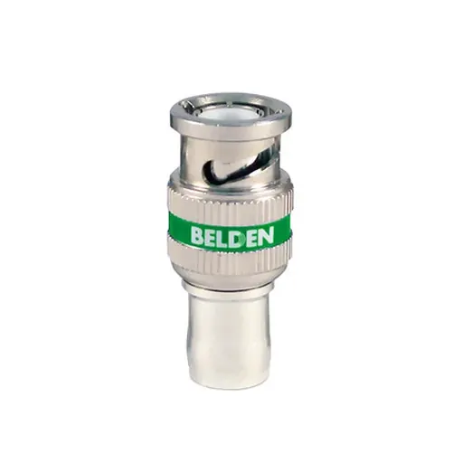 Belden HD BNC Compression Connector for 1694A RG6 Coax Cable (50-Pack)