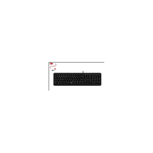Redragon RD (BK-7092) BLACK — •WIRED KEYBOARD •Mouse size: 107x64x39mm