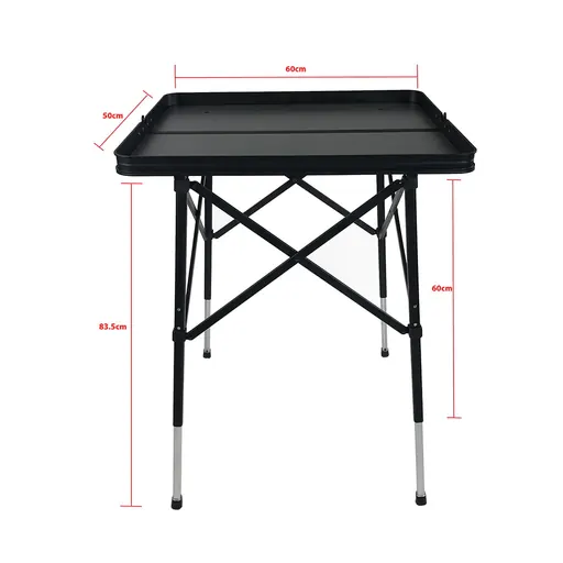 ICON Portable Telescopic Aluminum Makeup Table