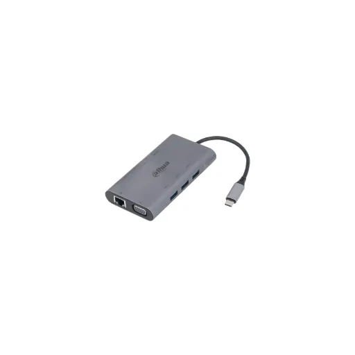 Dahua DH-TC39 — 9 in 1 USB 3.1 Type-C to USB 3.0 + HDMI + RJ45 + VGA + SD/TF +PD Docking Station