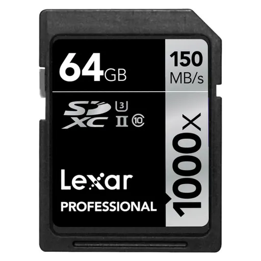 Lexar Professional SD 64gb 1000x 150mbps