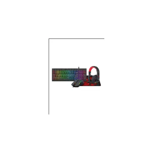 Redragon 4IN1 GAMER COMBO (BLACK) RD (S148) — KEYBOARD