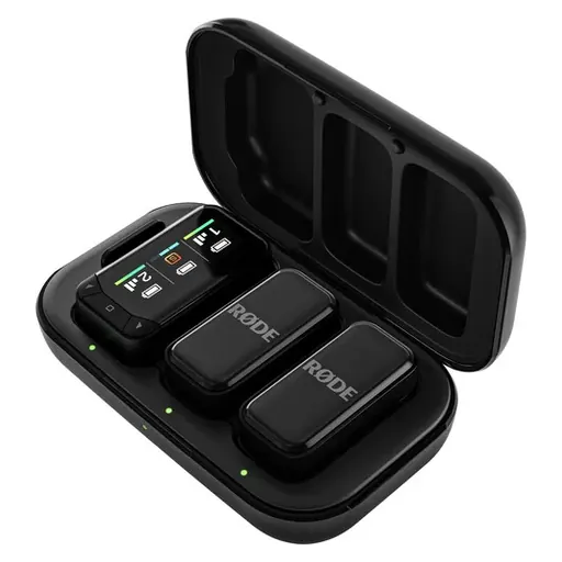 Rode Wireless Micro 2-Person Ultracompact Wireless Microphone Pro System for Cameras and Mobile Devices (2.4 GHz)