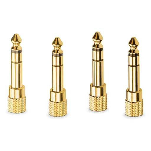 Rode HJA-4 3.5mm TRS to 1/4" Headphone Adapters (4-Pack)