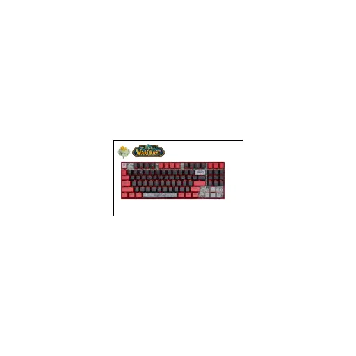 Redragon HORDE (RED) RD (YGM1) 87 KEYS 80% LAYOUT DESIGN — •TKL Layout (World of Warcraft Horde-themed)