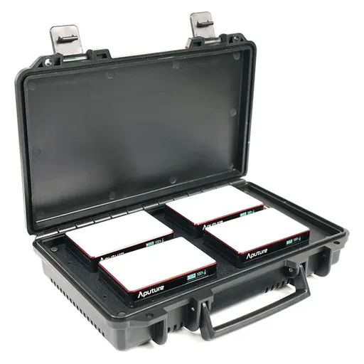 Aputure MC 4-Light Travel Kit with Charging Case
