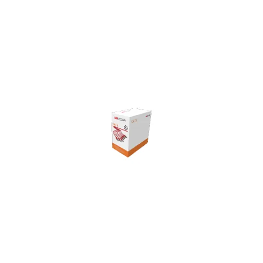 Hikvision DS-1LN6-UU — UTP CAT 6, 305 meters,Core diameter: 0.565mm,Solid Copper, CM, orange