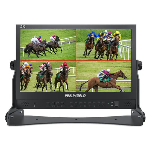 Seetec Atem 156 15.6" IPS Panel 4K Quad Link WITH 4 HDMI INPUT OUTPUT FOR ATEM MINI