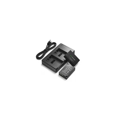 Ravpower Canon LP-E6 2pcs Battery + Charger
