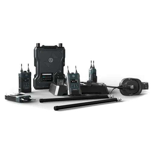 Hollyland M1 Hollyland Solidcom M1 Full-Duplex Wireless Intercom Solution (4 Beltpacks)