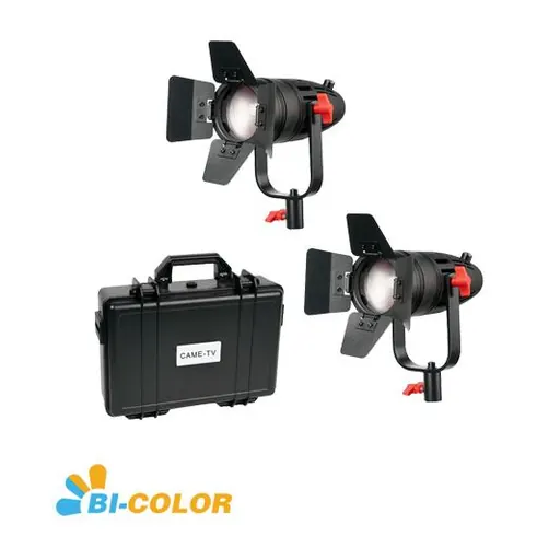 Came-Tv Boltzen 30w Fresnel Fanless Focusable LED Bi-Color 2pcs Kit