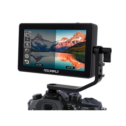 Feelworld F6 Plus V2 6 inch DSLR Camera Field Touch Screen Monitor with HDR 3D Lut