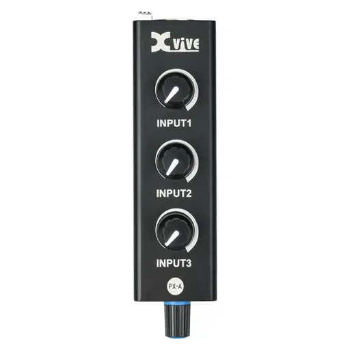 Xvive Audio PX-A Three-Channel Mixer/Headphone Amplifier for PX Personal Monitoring System