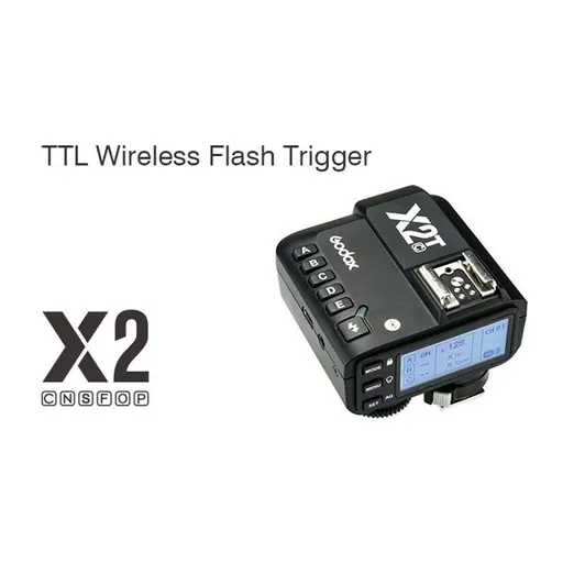 Godox X2T Trigger with Bluetooth for Canon Nikon Sony Fuji