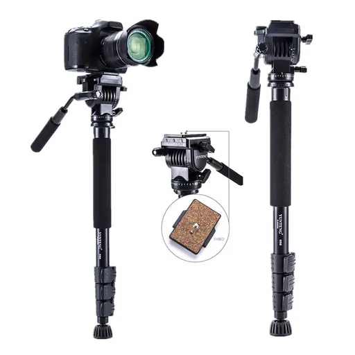 Yunteng VCT-558 Camera Tripod Monopod Unipod