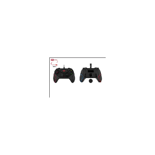 Redragon RIFT (BLACK) RD (G710) — •WIRED GAMEPAD FOR PC/SWITCH/PS3 CONSOLE