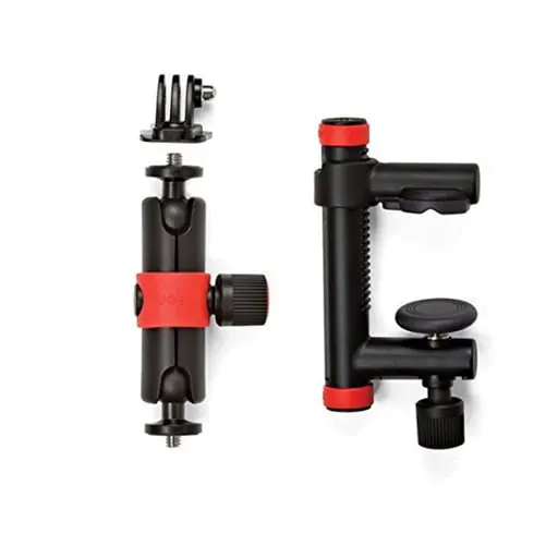 Joby Action Clamp & Locking Arm (Black/Red)