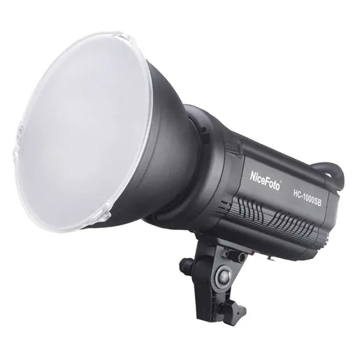 Nicefoto HC-1000SB Photography LED Video Light CRI95+ 5600K Dimmable with Color Filters