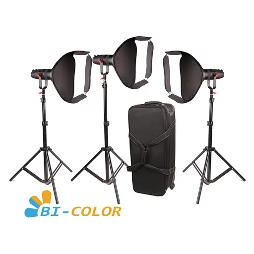 Came-Tv Boltzen 55w Fresnel Focusable LED Bi-color 3pcs Package