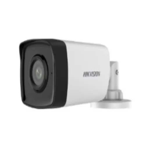 Hikvision DS-2CE17H0T-IT3FS — 5MP@20fps, 4MP@25fps(P)/30fps(N)(Default), EXIR, 40m IR, Outdoor EXIR Bullet, ICR, 0.01 Lux/F1.2, 12 VDC, Smart IR, DNR,