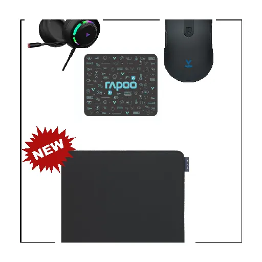 Rapoo V125S One-year warranty — 4 in 1 Gaming Set(V50S+V16RGB+VH360+V10P)