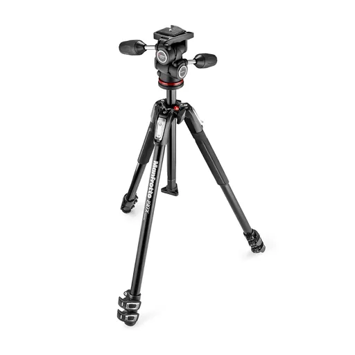 Manfrotto MK190X3-3W1,190X Tripod with 804 3-Way Head and Quick Release Plate