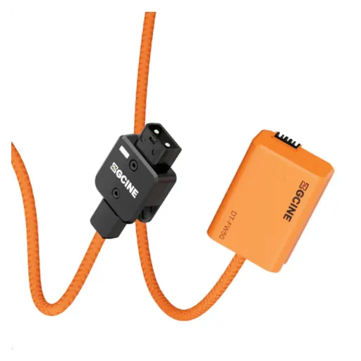 ZGCine D-Tap to FW50 for SONY Dummy Battery Cable (braided wire)