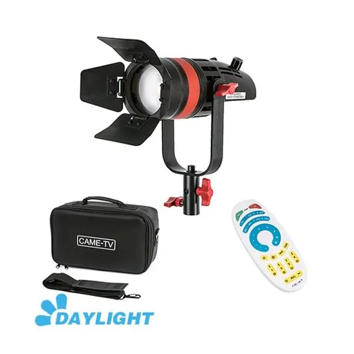 Came-Tv 1 pc Q-55W Boltzen 55w High Output Fresnel Focusable LED Daylight With Bag