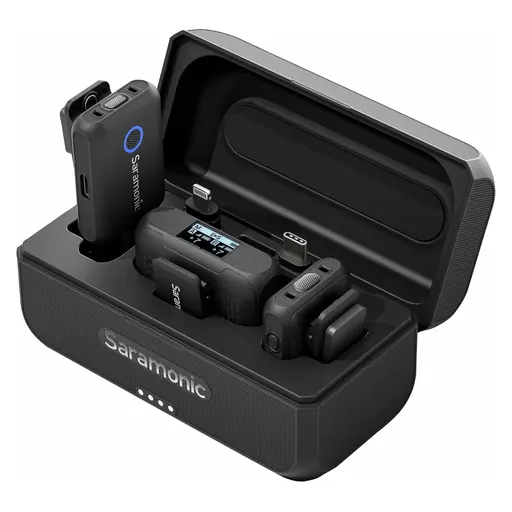 Saramonic Blink 500 B2+ Micro 2-Person Digital Wireless Microphone System for Cameras, Smartphones & Computers