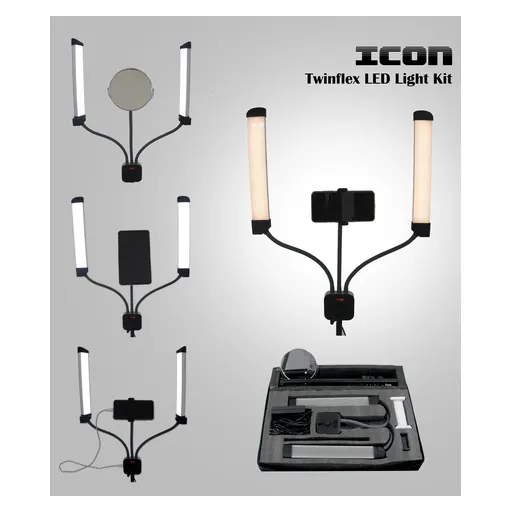 ICON TwinFlex LED Light Kit with Variable Color Temperature