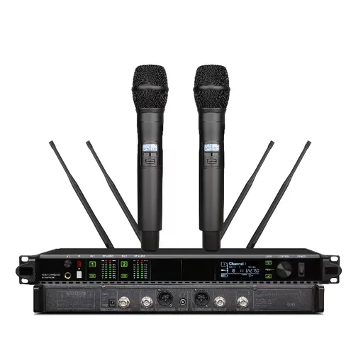 Yossic Dual Channel Handheld Microphone UHF Y2H