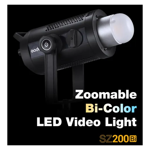 Godox Bi-Color Zoomable LED Video Light SZ200Bi