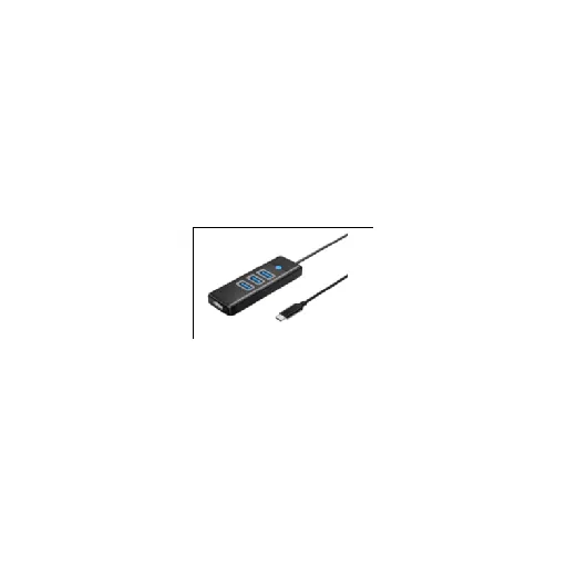 Orico PW3UR-C3-015-BK-EP (Black) — Name: 4-Port USB 3.0 Hub with 1000M RJ45