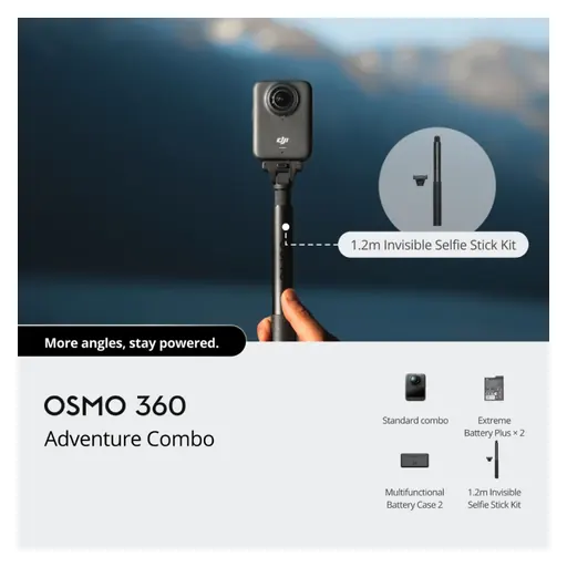 DJI Osmo 360 Adventure Combo