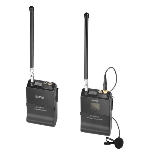Boya BY-WFM12 VHF Wireless Microphone System for Smartphones, DSLRs, Camcorders, Audio recorders
